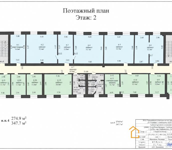 Продается действующий коммерческий объект в престижном районе Гродно