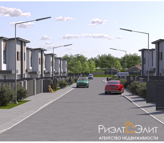 Таунхаус в новом жилом квартале «Роял Парк»