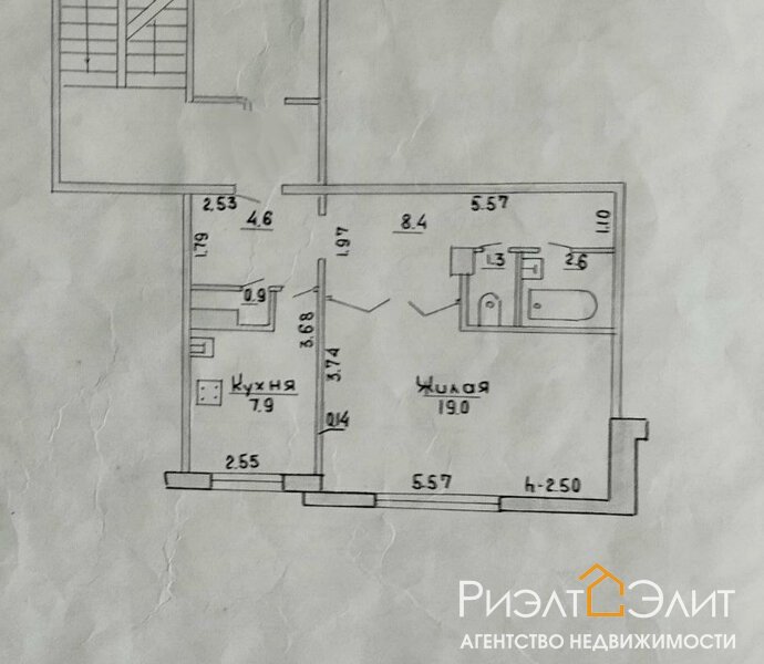 1-ком квартира в центральной части города