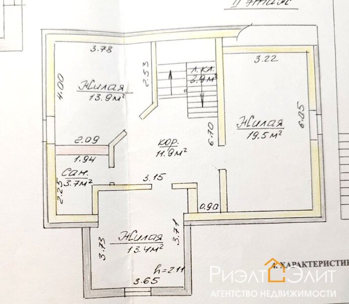 Продается уютный  дом в поселке Береговой