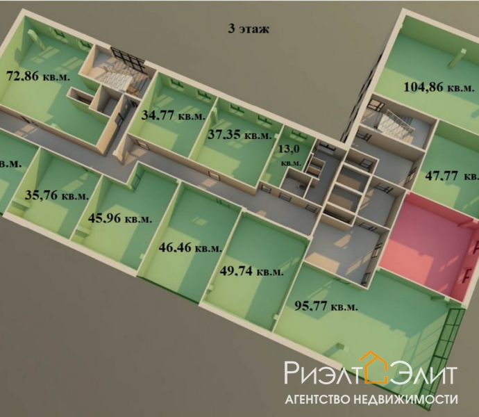 Продажа коммерческих помещений в бизнес-центре