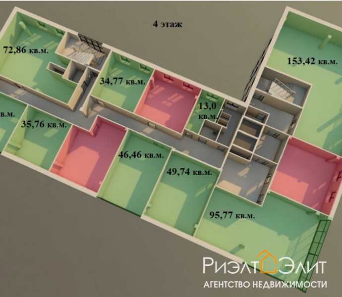 Продажа коммерческих помещений в бизнес-центре