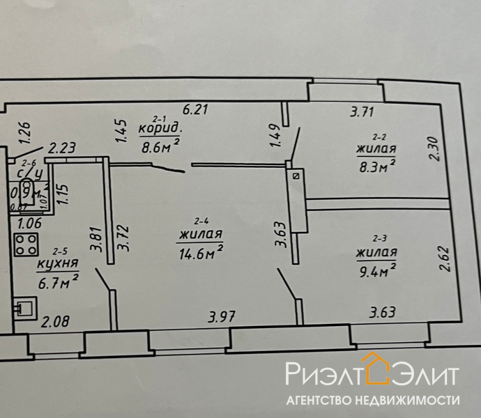 3х комнатная квартира в сердце старого города Гродно