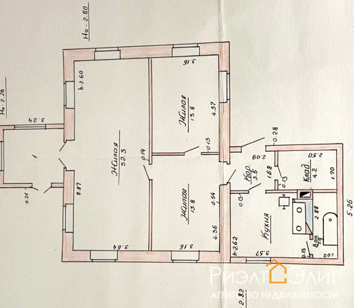 Дом в экологически чистом районе рядом с Гродно