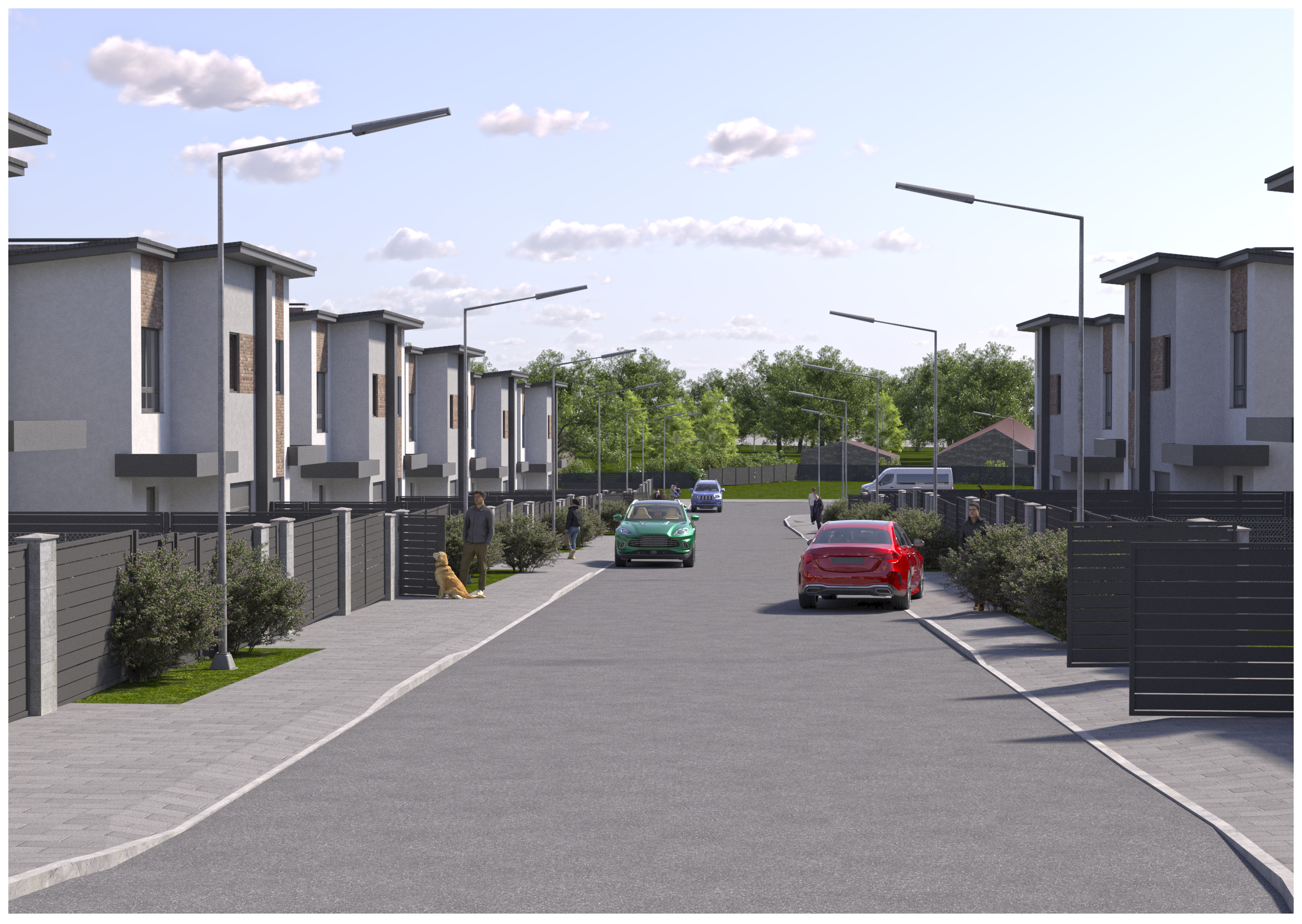 Таунхаус в новом жилом квартале «Роял Парк»